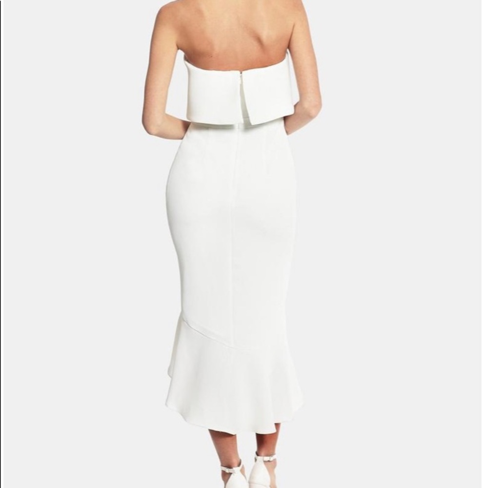 XSCAPE
Crepe Bustier Ruffle Dress - Picture 2 of 2